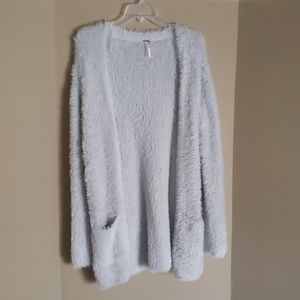 Free people, ultra soft, fuzzy cardigan